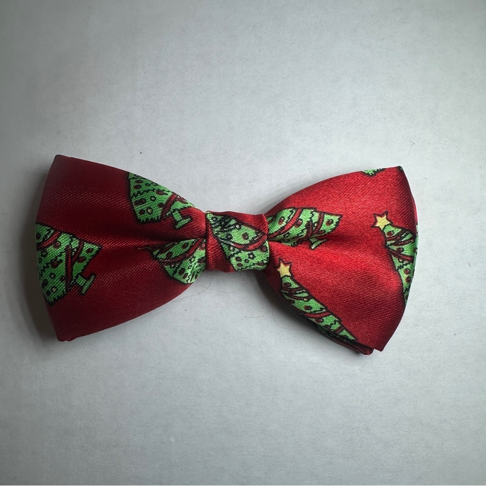 Set of Six Patterned Dog Collar Bow Ties - Picture 3 of 8